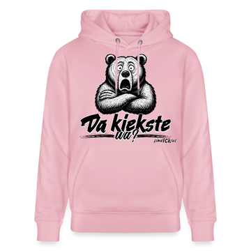 Da kiekste, wa?-Unisex Bio-Hoodie - Hellrosa