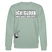 ICK GLOOB MIR LAUST DER AFFE-Unisex Bio-Sweatshirt II - Helles Graugrün