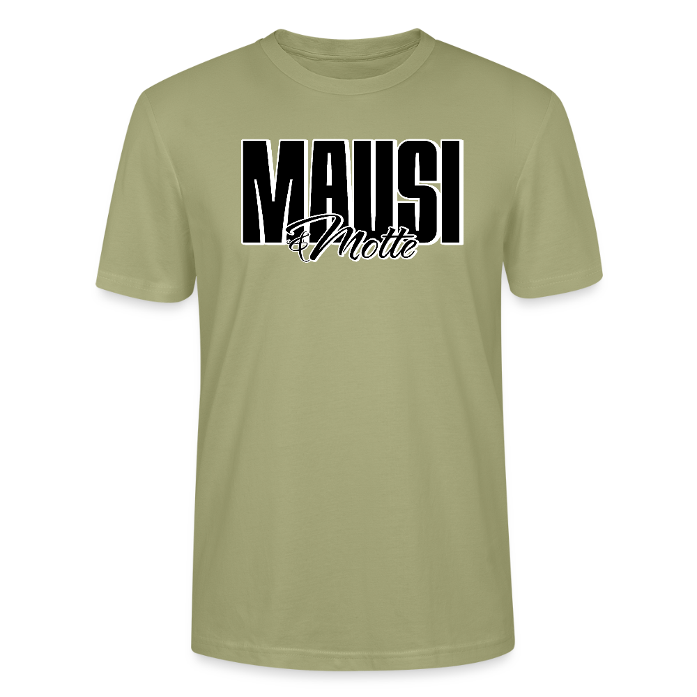 MAUSI UND MOTTE-Unisex T-Shirt Bio - Nebelgrün