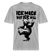 ICK MACH WAT ICK WILL-Relaxed Fit Unisex Bio-T-Shirt IV - Grau meliert