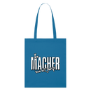 DER MACHER VON DIT JANZE - Bio-Stoffbeutel - Königsblau