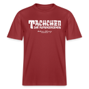 Berliner Begrüssung-TACHCHEN IHR FLITZPIEPEN- RELAXED FIT Unisex Organic T-Shirt - Erdrot