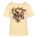 MUCKEFUCK-Rundhals Frauen Bio-T-Shirt - Creme