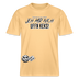 JEH MIR NICH UFFN KEKS!-Relaxed Fit Unisex Bio-T-Shirt - Hellgelb