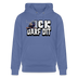 ICK DARF DIT|Taube-Unisex Bio-Hoodie - Blau