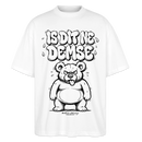 Berlin Shirt-IS DIT NE DEMSE-Oversized Unisex Bio T-Shirt-Sommer in Berlin - Weiß