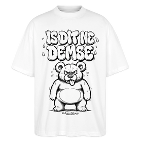 Berlin Shirt-IS DIT NE DEMSE-Oversized Unisex Bio T-Shirt-Sommer in Berlin - Weiß