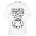 Berlin Shirt-IS DIT NE DEMSE-Oversized Unisex Bio T-Shirt-Sommer in Berlin - Weiß