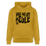PASS MA UFF KEULE - Unisex Bio-Hoodie - Ocker