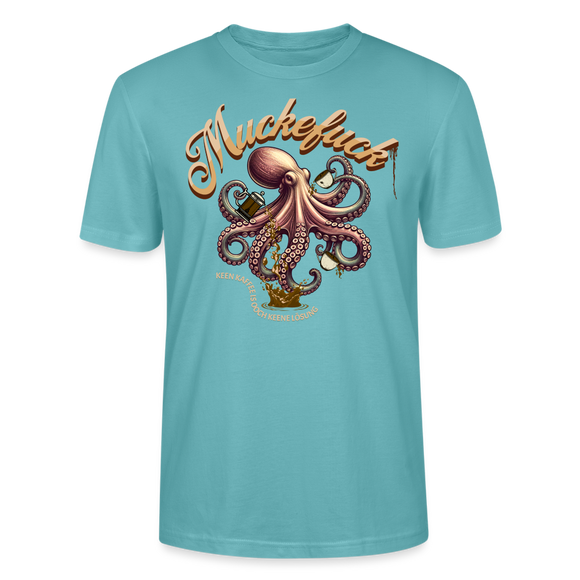 MUCKEFUCK - Unisex BIO T-Shirt - Pastelltürkis