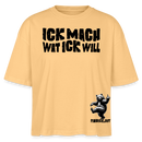 ICK MACH WAT ICK WILL-Frauen Boxy Bio-T-Shirt IV - Mispel