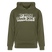 ICK HAB DIE FAXEN DICKE-Unisex Bio-Hoodie mit Berliner Schnauze - Khaki Grün