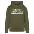 ICK HAB DIE FAXEN DICKE-Unisex Bio-Hoodie mit Berliner Schnauze - Khaki Grün