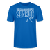JEH MIR NICH UFFN SENKEL-Unisex T-Shirt BIO II - Pfauenblau