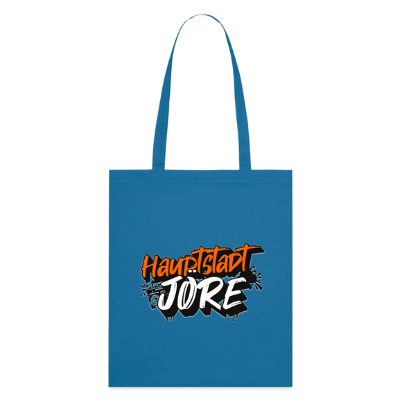 HAUPTSTADTJÖRE-Bio-Stoffbeutel - Königsblau