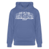 Berliner Spruch-FISIMATENTEN-Unisex Bio-Hoodie II - Blau