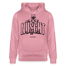 NÜSCHT MUSS ICK 2025-Unisex Bio-Hoodie mit Berliner Schnauze - Lila Traum