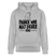Berliner Spruch-FRÜHER WAR ALLET LEICHTERUnisex Bio-Hoodie - Grau meliert