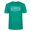 Berliner Spruch-ICK WUNDER MIR-Unisex T-Shirt BIO - Blaugrün