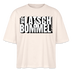 WIE LATSCH UND BOMMEL - Frauen Boxy Bio-T-Shirt - Naturweiß