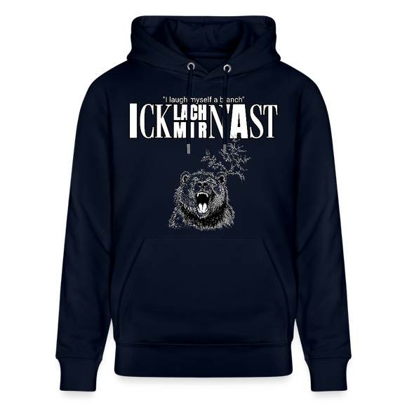 ICK LACH MIR N AST-Unisex Bio-Hoodie II - Navy