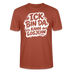 Berlin Shirt-Unisex BIO T-Shirt- ICK BIN DA, KANN LOSJEHN - Terrakotta