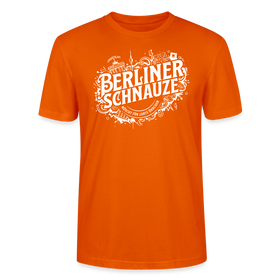 BERLINER SCHNAUZE-Unisex T-Shirt BIO - Tieforange