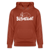 Berliner Spruch-BLÜMERANT-Unisex Bio-Hoodie - Terrakotta