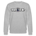 WAT IS'N?-Unisex Bio-Sweatshirt - Grau meliert