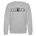 WAT IS'N?-Unisex Bio-Sweatshirt - Grau meliert