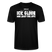 ICK GLOOB MIR LAUST DER AFFE-Unisex T-Shirt BIO II - Schwarz