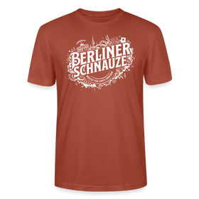 BERLINER SCHNAUZE-Unisex T-Shirt BIO - Terrakotta