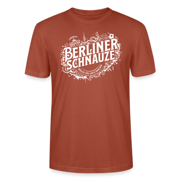 BERLINER SCHNAUZE-Unisex T-Shirt BIO - Terrakotta