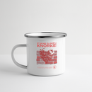 SEI KNORKE - Emaille-Tasse - Weiß