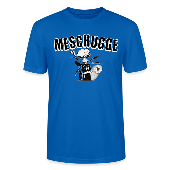 MESCHUGGE - Unisex BIO T-Shirt - Pfauenblau