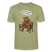 Berliner Bär Shirt-JEH MIR NICH UFFN SENKEL-Unisex T-Shirt - Nebelgrün