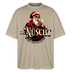 JIBT NÜSCHT IHR FLITZPIEPEN - Unisex Oversize Bio-T-Shirt - Steingrau