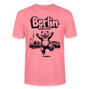 Berlin Souvenir-Unisex T-Shirt Bio-BERLIN ICK LIEBE DIR - Pink 