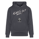 KIEKST'N SO?-Unisex Bio-Hoodie II - Indigoblau