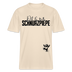 SCHNURZPIEPE - Relaxed Fit Unisex Bio-T-Shirt - Naturweiß