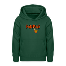 FLITZPIEPE - Teenager Hoodie - Flaschengrün