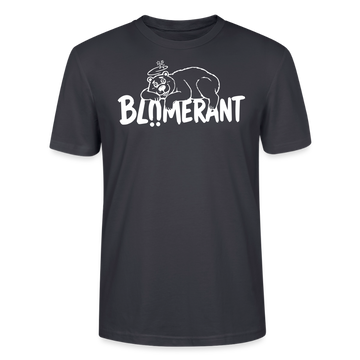 BLÜMERANT - Unisex T-Shirt mit Berliner Schnauze - Dunkles Graublau