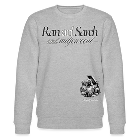 Ran an Sarch-Unisex Bio-Sweatshirt III - Grau meliert