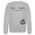 Ran an Sarch-Unisex Bio-Sweatshirt III - Grau meliert