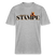 STAMPE-Relaxed Fit Unisex Bio-T-Shirt - Grau meliert