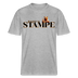 STAMPE-Relaxed Fit Unisex Bio-T-Shirt - Grau meliert
