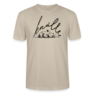 KNÜLLE - Unisex BIO T-Shirt - Beige