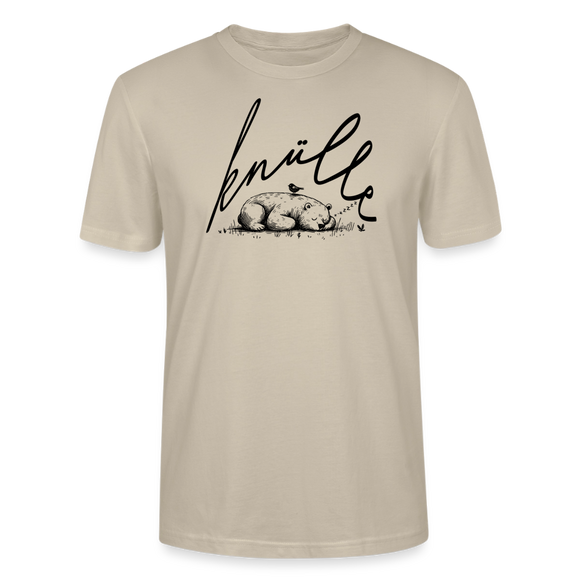 KNÜLLE - Unisex BIO T-Shirt - Beige