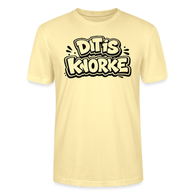 DIT IS KNORKE-Unisex T-Shirt Bio mit Berliner Spruch - Creme