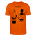 Dit leichte Berlin Shirt-OHNE WORTE-Unisex T-Shirt - Tieforange